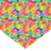 CKS-Wirbel, Gelb-52x70 BAUMWOLLE Tischdecke (Schrägansicht)