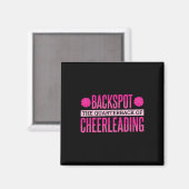 Ckspot Das Viertel von Cheerleading Magnet (Vorderseite/Rückseite)