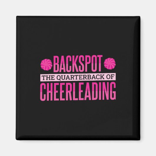 Ckspot Das Viertel von Cheerleading Magnet (Vorne)