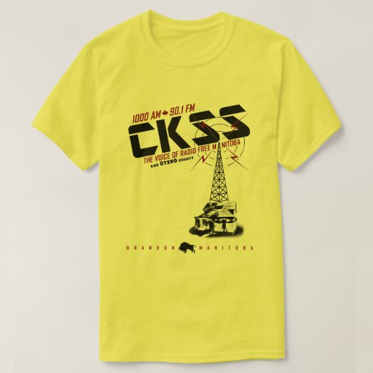 CKSS RADIO T-Shirt (Design vorne)