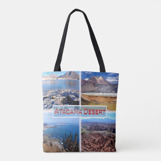 CL Atacama Wüste - Grüne Lagune - Salar de Talar Tasche (Rückseite)