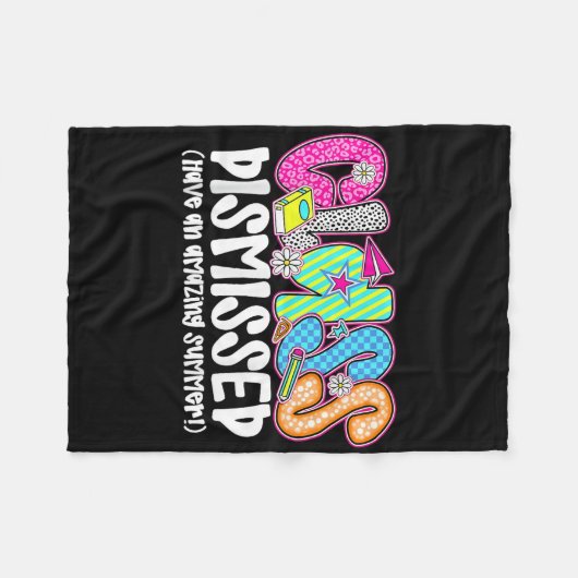 Cl entlassen haben einen Phantastischen Sommer let Fleecedecke (Vorderseite (Horizontal))