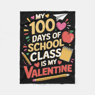 Cl ist mein Valentinstag Schüler Lehrer 100 Tage S Fleecedecke