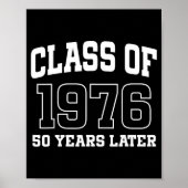 Cl Of 1976 Reunion 50 Years Alumni Graduation High Poster (Vorne)