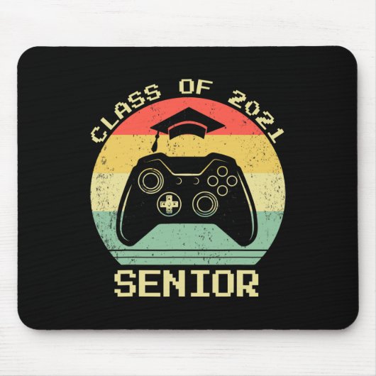 CL of 2021 Niedlich Abschluss Gift Video Game Game Mousepad (Vorne)