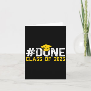 CL of 2025 Abschluss End of School Boys Girls Gra Karte