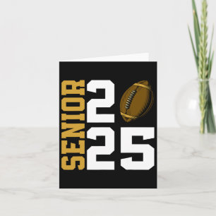 CL of 2025 Abschluss Senior Footll Player Boys Gi Karte