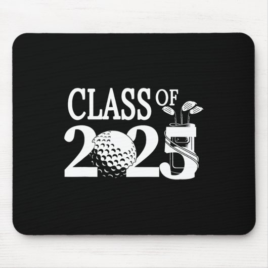 Cl of 2025 Abschluss Senior Golfer Golf Player Gr Mousepad (Vorne)