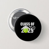 CL of 2025 Abschluss Senior Tennis Player Geschenk Button (Vorne & Hinten)
