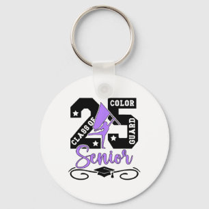 CL of 2025 Color Guard Senior 2025 Senior Color Gu Schlüsselanhänger