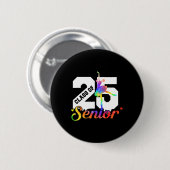 Cl of 2025 Dance Senior 2025 Abschluss Graduate Button (Vorne & Hinten)