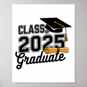 Cl of 2025 Graduate 2025 Abschluss Senior 2025 Poster