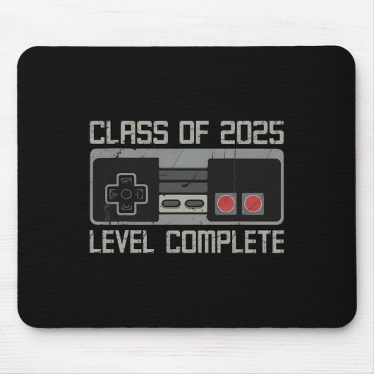 CL of 2025 Level Complete Senior Abschluss Gamer Mousepad (Vorne)