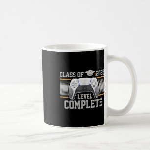 CL of 2025 Level Complete Video Gamer Senior Gradu Kaffeetasse