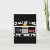 CL of 2025 Level Complete Video Gamer Senior Gradu Karte (Vorderseite)