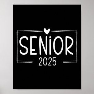 CL of 2025 Senior 25 High School Abschluss Poster