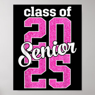 CL of 2025 Senior 25 Senior Abschluss Girls Women Poster