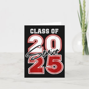 Cl of 2025 Senior - Abschluss 2025 Red Karte