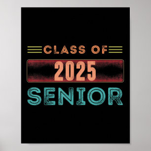 Cl of 2025 Senior Shirt - Abschluss Gift T-Shirt Poster