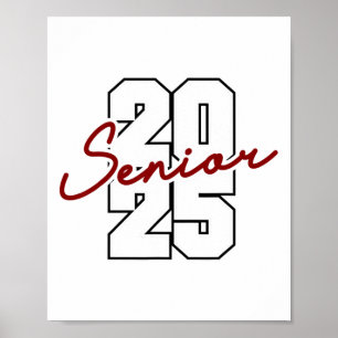 CL of 2025 Seniors High School Uni-Abschluß Poster