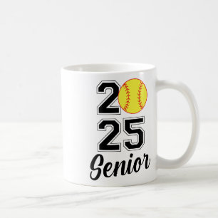 CL of 2025 Softbyll Senior Abschluss Graduate Wom Kaffeetasse
