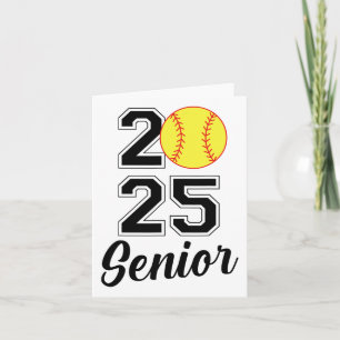 CL of 2025 Softll Senior Abschluss Graduate Women Karte