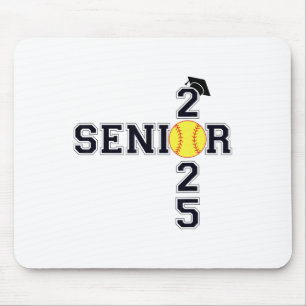 CL of 2025 Softll Senior Abschluss Graduate Women Mousepad
