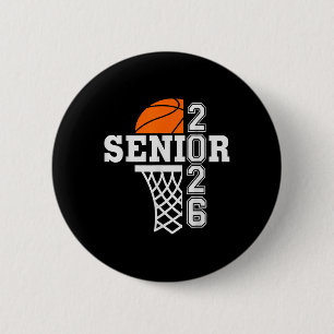 CL of 2026 Basketball Senior 26 Player Team Gradua Button