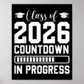 CL of 2026 Countdown in Progress Senior Graduate Poster (Vorne)