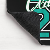 Cl Of 2026 Graduation Varsity Teal And White On Th Mousepad (Ecke)