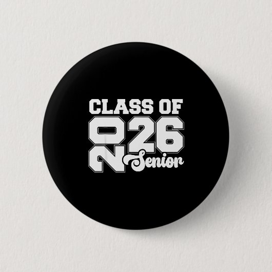 Cl Of 2026 Senior Graduation Day School Events, Se Button (Vorderseite)
