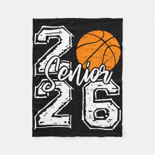 CL of 2026 Sketll Senior 2026 Ck to School Funny Fleecedecke (Vorderseite)