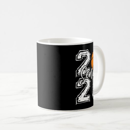 CL of 2026 Sketll Senior 2026 Ck to School Funny Kaffeetasse (VorderseiteRechts)