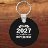 Cl Of 2027 Countdown In Progress Fun First Day Jun Schlüsselanhänger (Vorderseite)