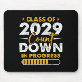 Cl Of 2029 Count Down In Progress Graduation 8th G Mousepad (Vorne)