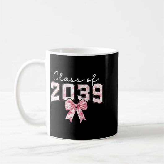 Cl Of 20&#; Grad Preppy Coquette Bow Girly Girl K Kaffeetasse (Links)