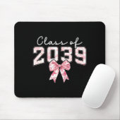 Cl Of 20&#; Grad Preppy Coquette Bow Girly Girl K Mousepad (Mit Mouse)