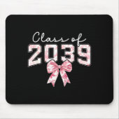 Cl Of 20&#; Grad Preppy Coquette Bow Girly Girl K Mousepad (Vorne)