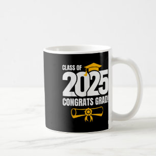 Cl von 2025 Abschluss Glückwunsch Grad 2025 Senior Kaffeetasse