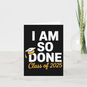 Cl von 2025 bin ich so fertig Abschluss für ihn ih Karte