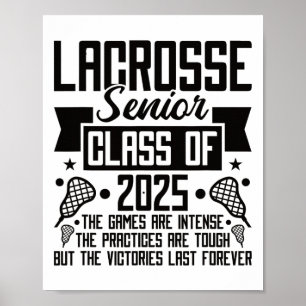 Cl von 2025 Lacrosse Senior Night Poster