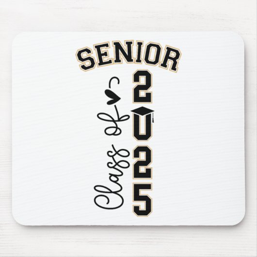 Cl von 2025 Senior 2025 Abschluss 2 Mousepad (Vorne)