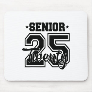 Cl von 2025 Senior 2025 Abschluss oder erster Tag Mousepad