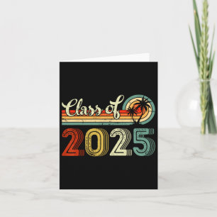Cl von 2025 Senior 2025 Rückkehr zur Schule Vintag Karte