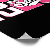 Cl von 2025 Senior Abschluss 2025 zurück zur Schul Poster (Ecke)