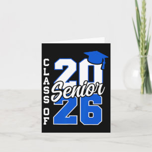 Cl von 2026 Senior 2026 Back to School 2025 Gradua Karte
