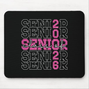Cl von 2026 Senior 2026 Grad Graduate Abschluss 20 Mousepad