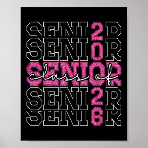 Cl von 2026 Senior 2026 Grad Graduate Abschluss 20 Poster
