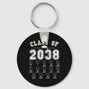 Cl von 2038 wächst mit ich Checklist Pre-k auf 12. Schlüsselanhänger