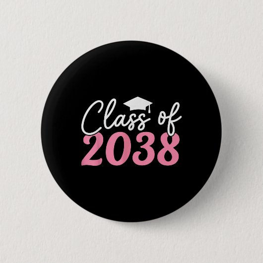 Cl von 2038 wächst mit mir Kindergarten rosa Coque Button (Vorderseite)
